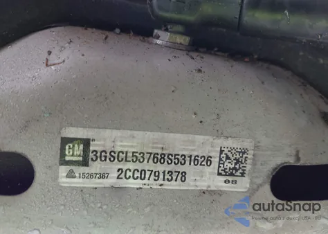 2008 Saturn Vue V6 Xr z USA, uszkodzony, nr VIN 3GSCL53768S531626